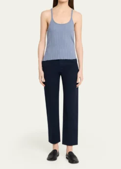 VinceVariegated Rib Tank Top