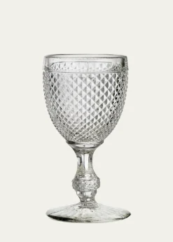 Vista AlegreBicos Clear Water Goblet Glass