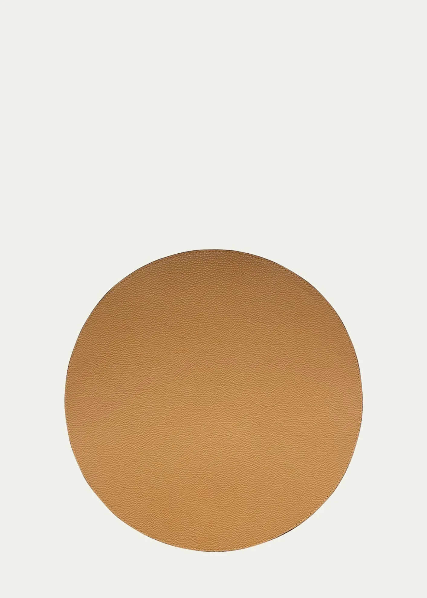 Von Gern HomeFaux Leather Round Reversible Placemat