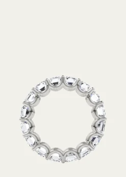 VRAILab Grown Diamond Platinum Eternity Band, 5.00tcw