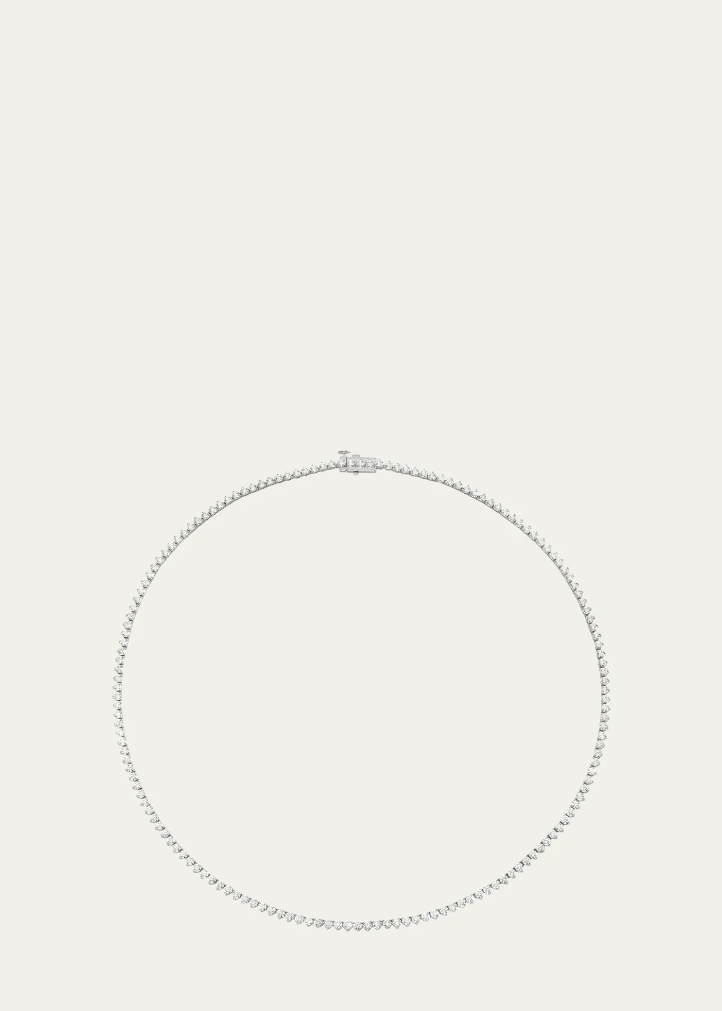 VRAILab Grown Diamond Tennis Necklace, Petite