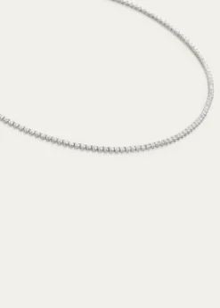 VRAILab Grown Diamond Tennis Necklace, Petite