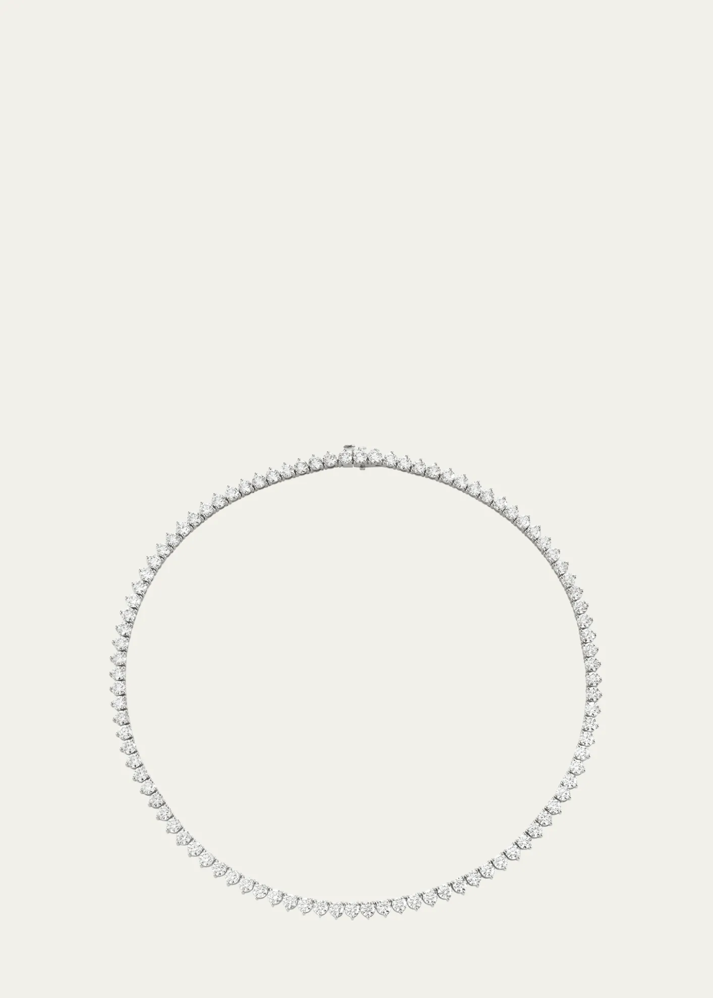 VRAILab Grown Diamond Tennis Necklace, Large
