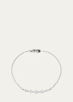 VRAILinked 14K White Gold Lab Grown Diamond Tennis Bracelet, 0.85tcw