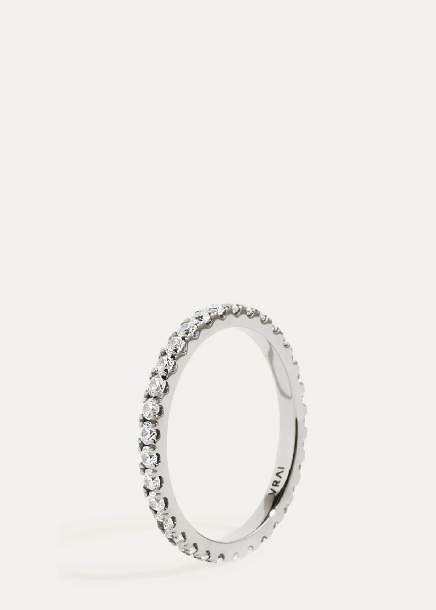 VRAIThe Infinity 18K White Gold Lab Grown Diamond Band, 0.37tcw