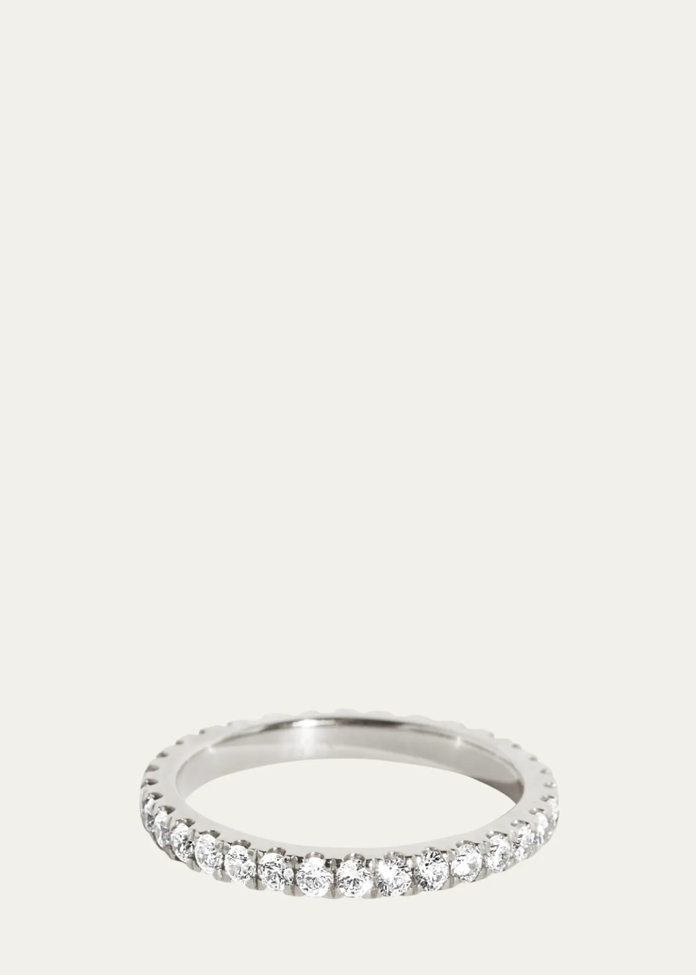 VRAIThe Infinity 18K White Gold Lab Grown Diamond Band, 0.37tcw