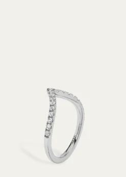 VRAIThe Signature V 14K White Gold Lab Grown Diamond Band, 0.38tcw