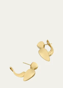 Vram18K Yellow Gold Cayrn Earrings