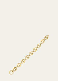 Vram18K Yellow Gold Chrona Mini Link Bracelet