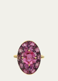 Vram18K Pink Sapphire Ring