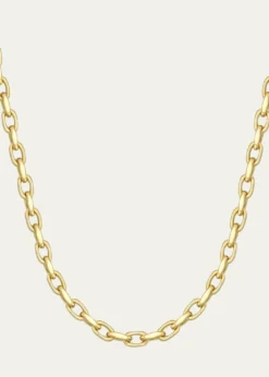 Vram18K Yellow Gold Lynk Chain Necklace