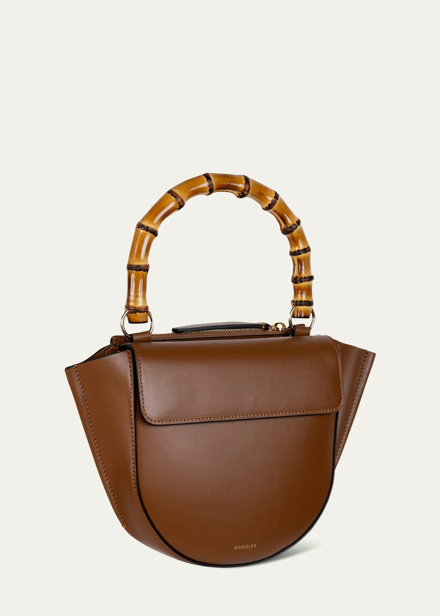 WandlerHortensia Mini Leather Top-Handle Bag
