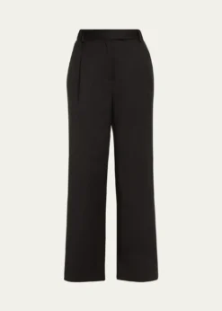 WE-AR4Pleated Boyfriend Pants