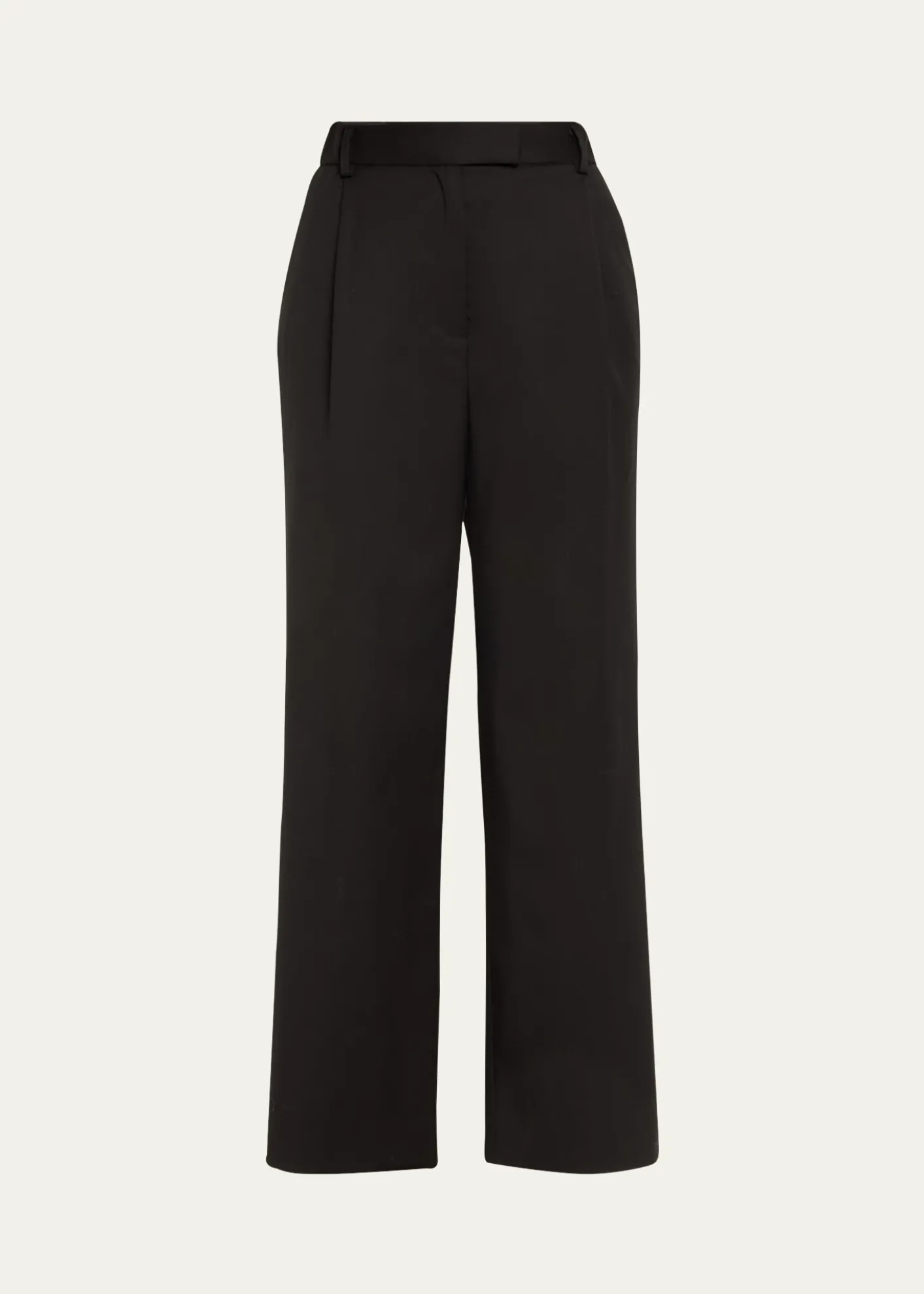WE-AR4Pleated Boyfriend Pants