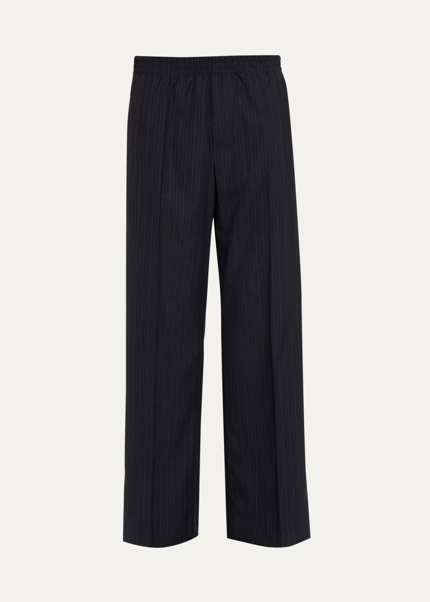 WE-AR4The Chaplin Pinstripe Straight-Leg Trousers