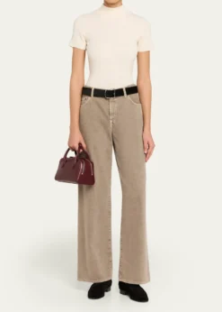 WE-AR4The Ivy 22 Leather Top-Handle Bag
