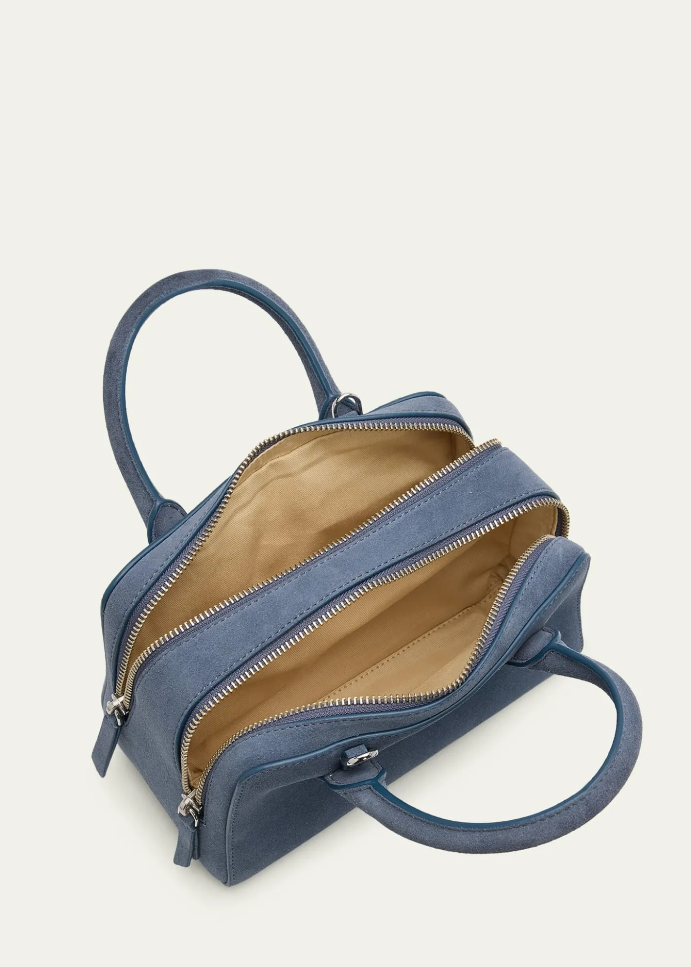 WE-AR4The Ivy 22 Suede Top-Handle Bag