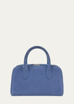 WE-AR4The Ivy 22 Suede Top-Handle Bag