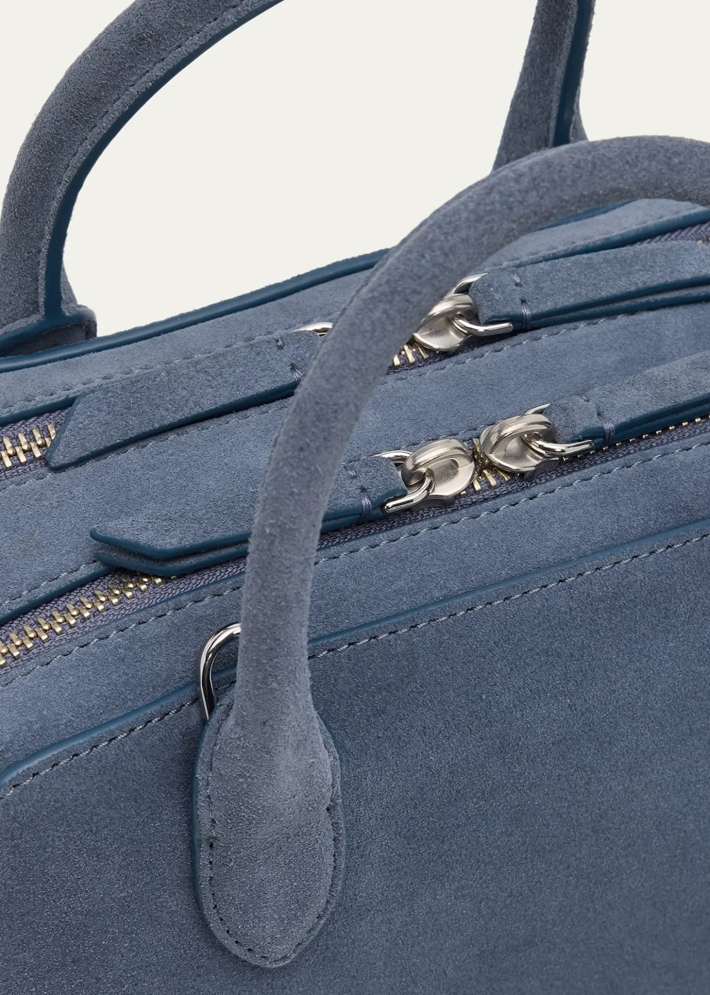 WE-AR4The Ivy 22 Suede Top-Handle Bag