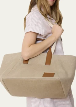 WE-AR4The Riviera Canvas Tote Bag