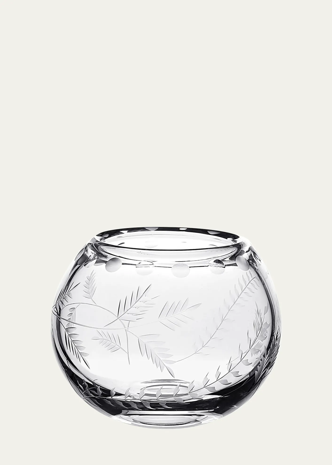 William Yeoward CrystalFern Rose Bowl