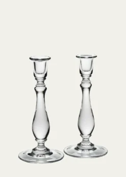William Yeoward CrystalMeryl Candlesticks, Set of 2