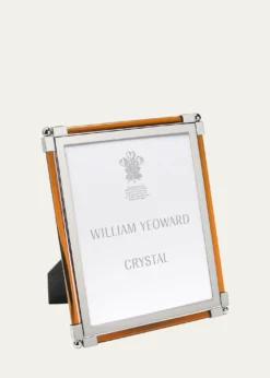 William Yeoward CrystalNew Classic Amber Frame, 8 x 10