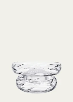 William Yeoward CrystalPersephone Caviar Server w/ Mother-of-Pearl Spoon