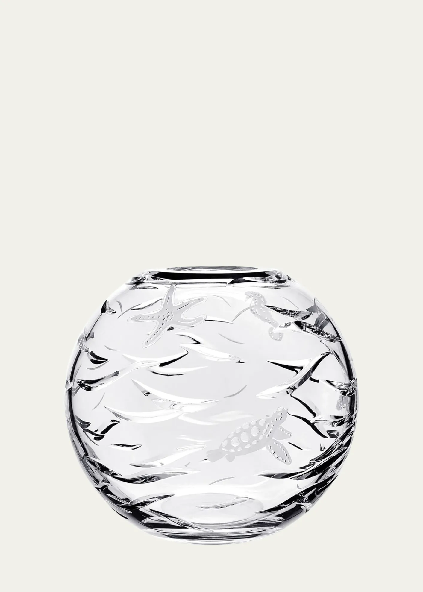 William Yeoward CrystalRose Bowl Centerpiece