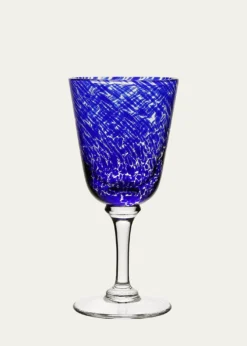 William Yeoward CrystalVanessa Wine Glass, Blue