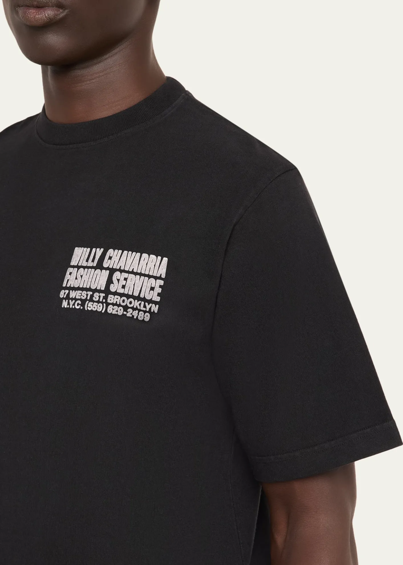 Willy ChavarriaMen's Fashion Service Cotton T-Shirt