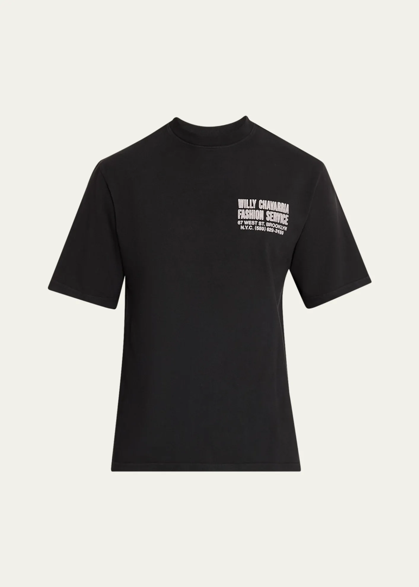 Willy ChavarriaMen's Fashion Service Cotton T-Shirt