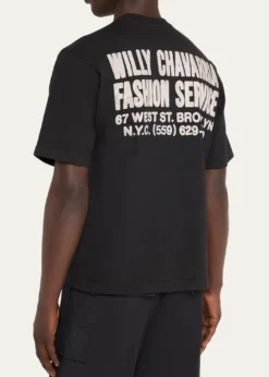 Willy ChavarriaMen's Fashion Service Cotton T-Shirt