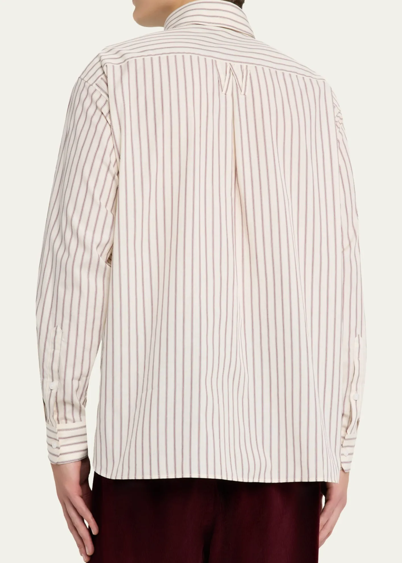 Willy ChavarriaMen's Veterano Stripe Button-Down Shirt with Pocket
