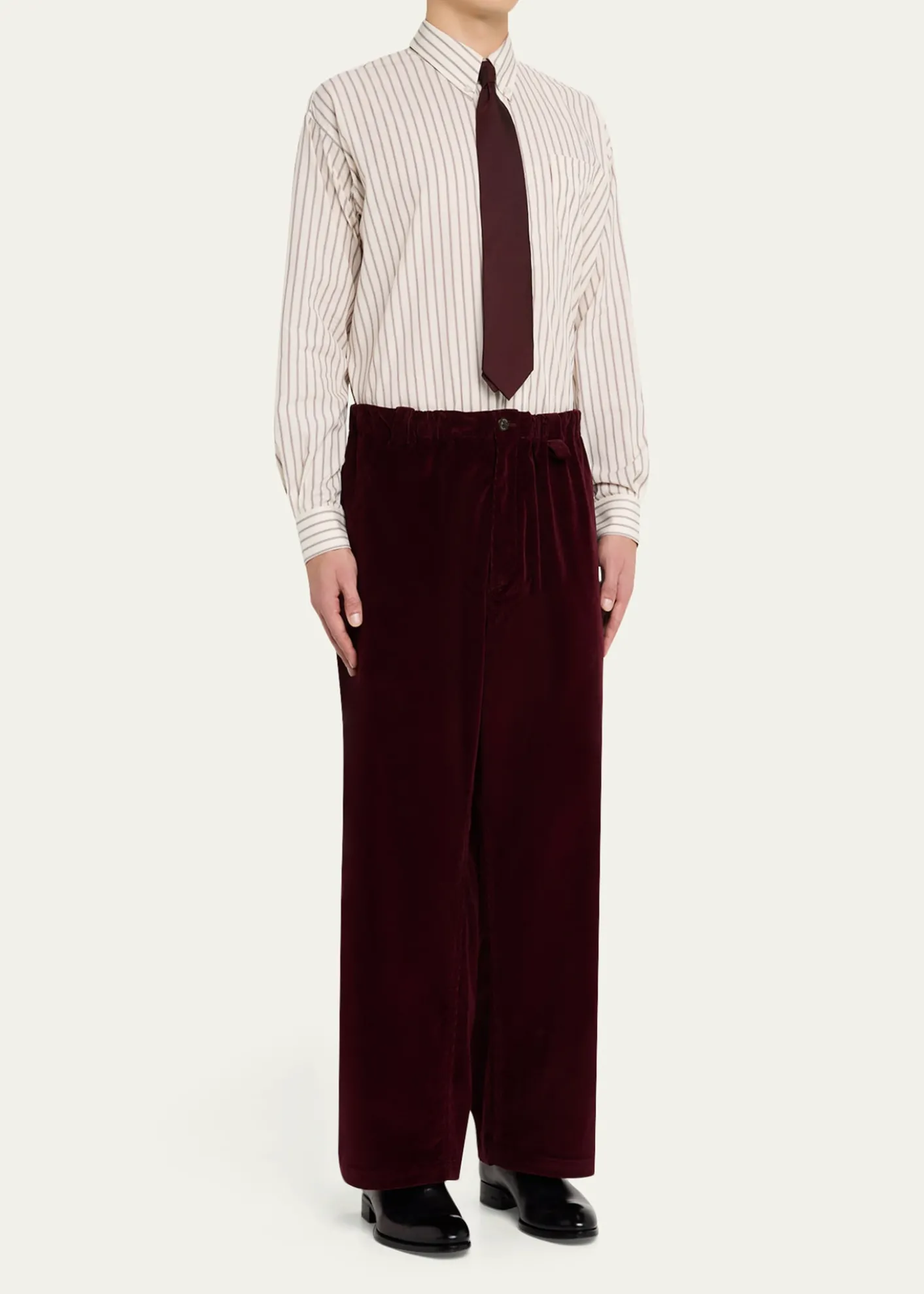 Willy ChavarriaMen's Veterano Stripe Button-Down Shirt with Pocket