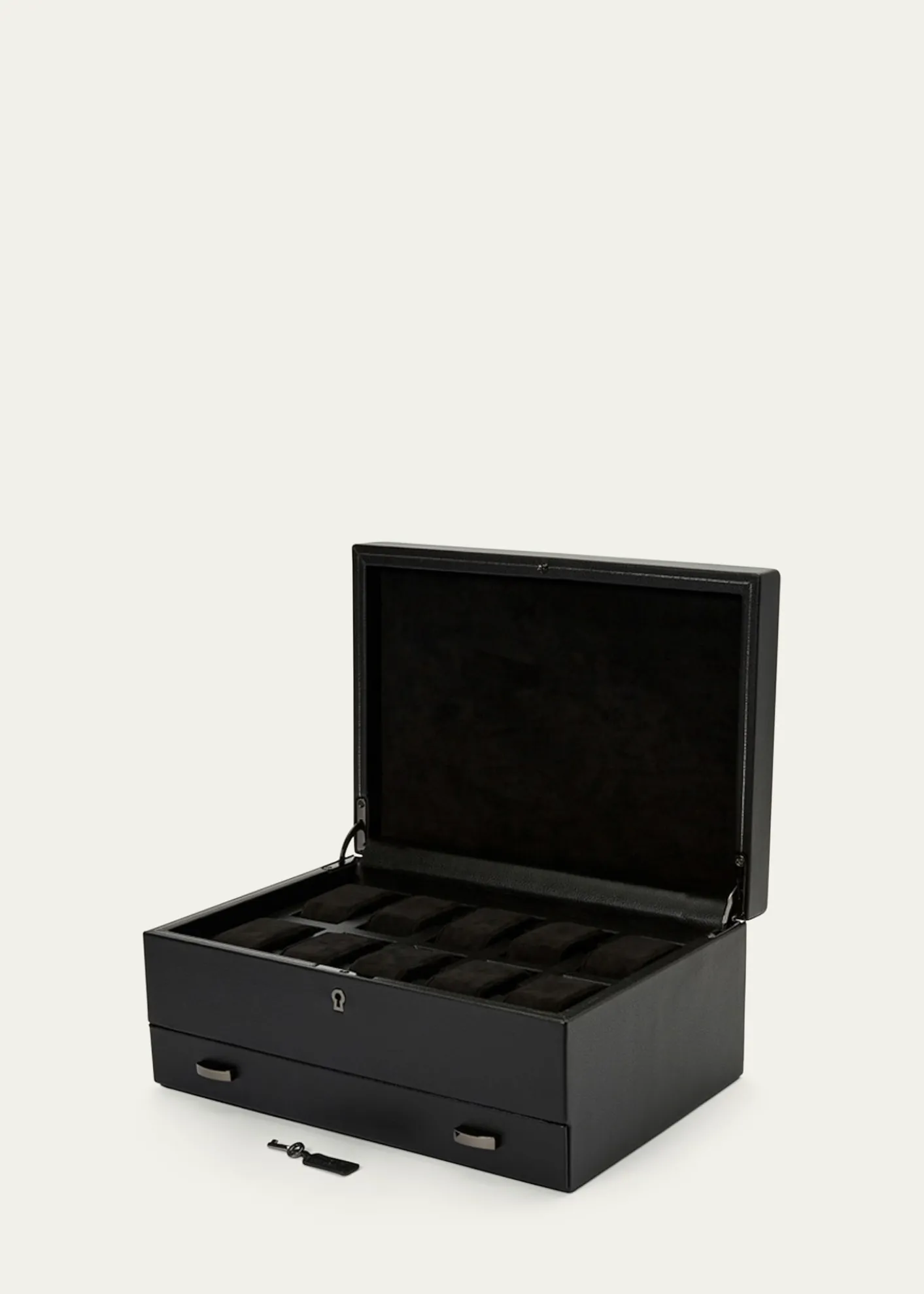 WOLFBritish Racing 10-Piece Watch Box with Storage