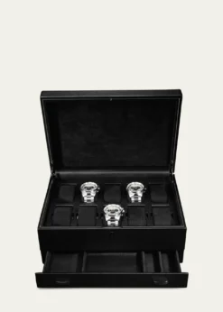 WOLFBritish Racing 10-Piece Watch Box with Storage