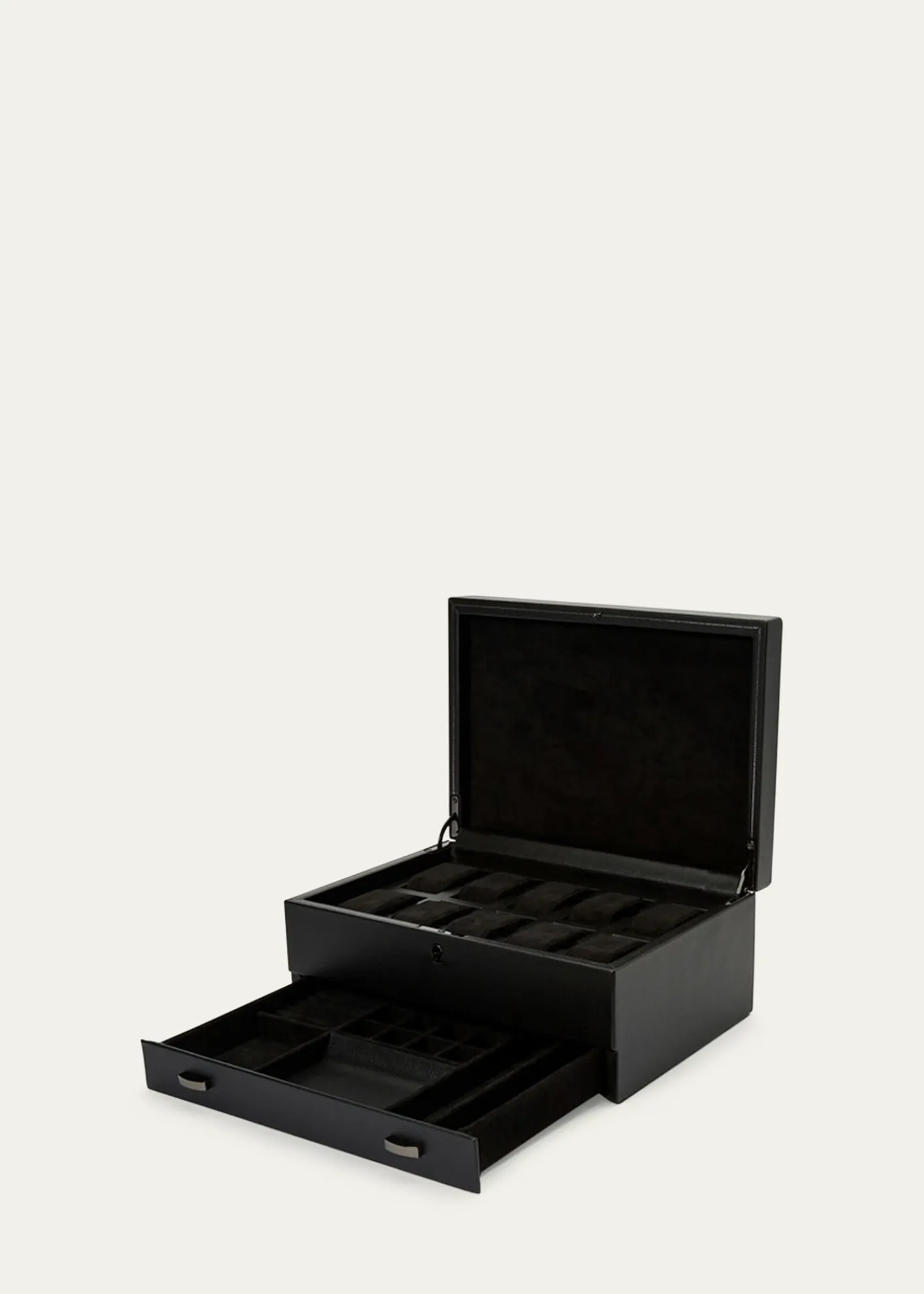 WOLFBritish Racing 10-Piece Watch Box with Storage