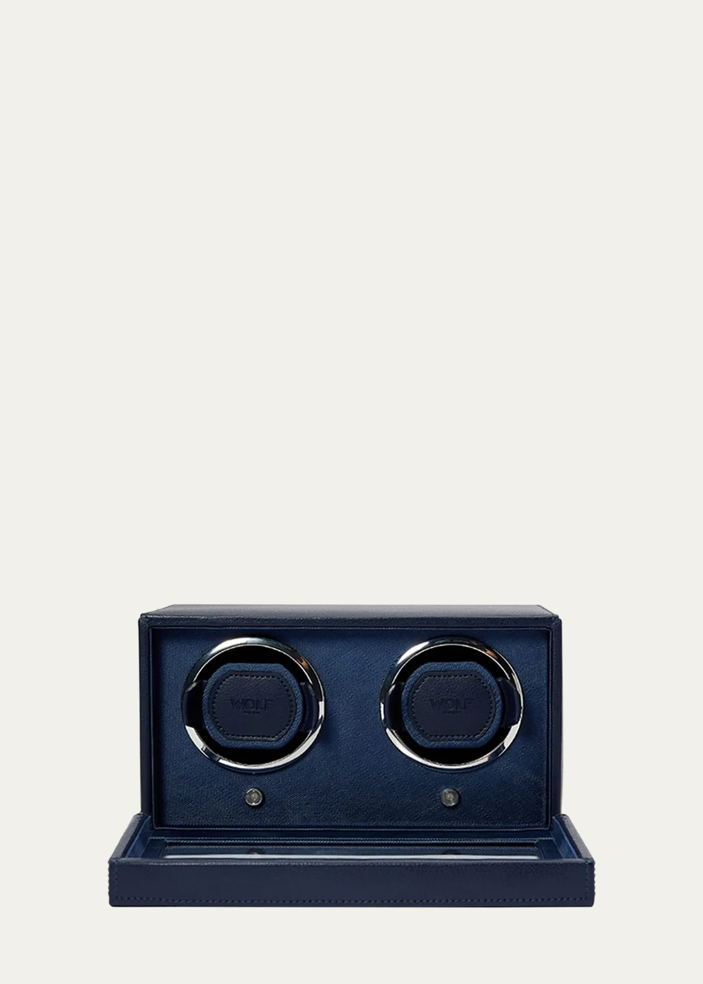 WOLFCub Double Watch Winder with Cover