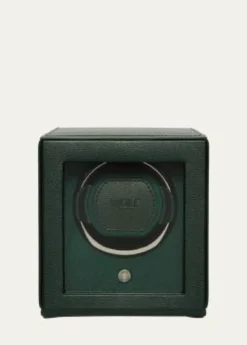 WOLFCub Single Watch Winder with Cover