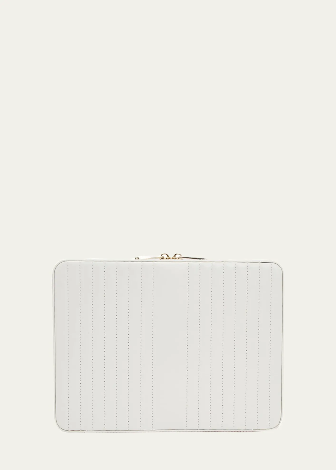 WOLFMaria Large Quilted Zip Jewelry Case