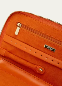 WOLFMaria Quilted Jewelry Portfolio Case