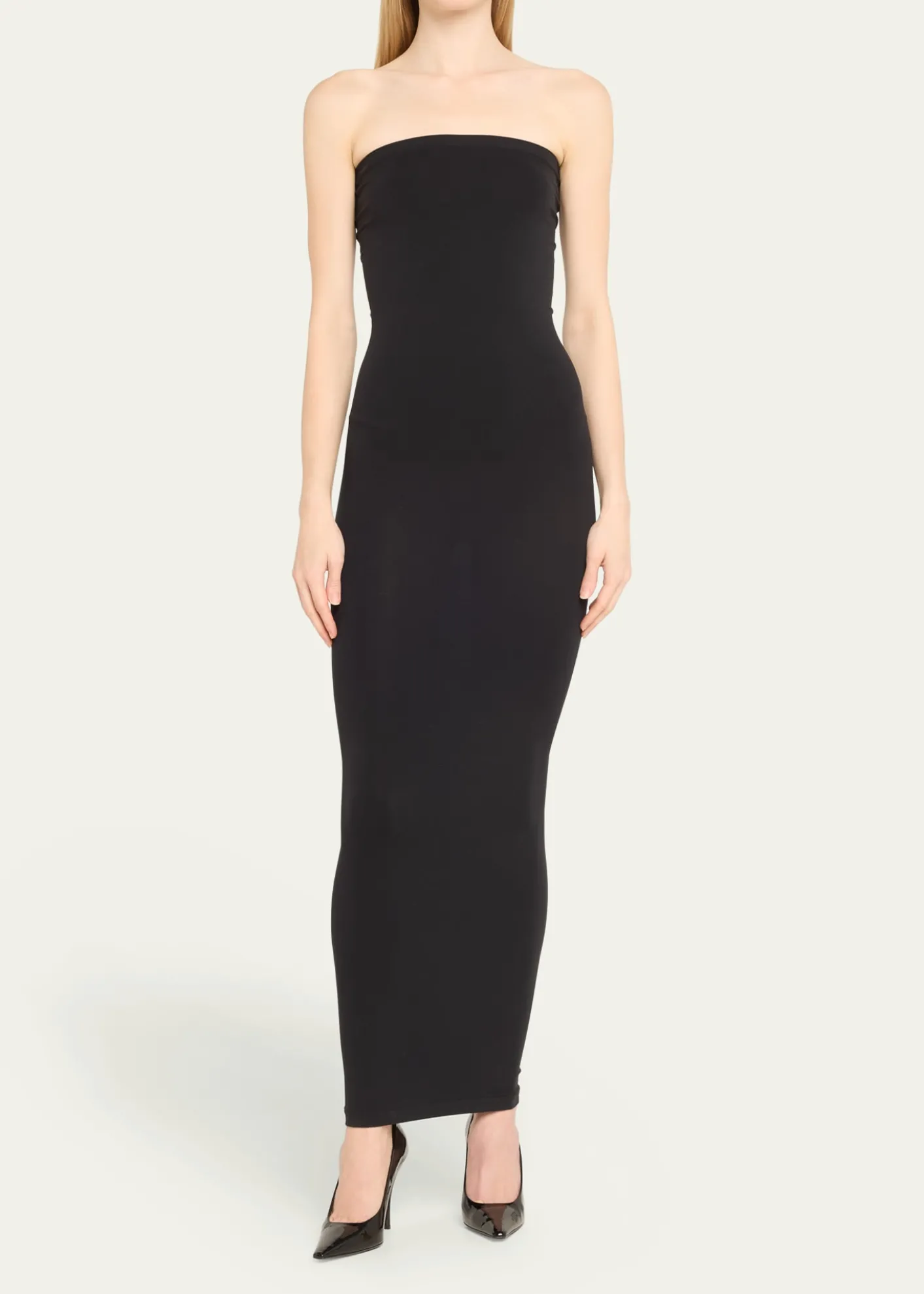WolfordFatal Strapless Convertible Midi Tube Dress