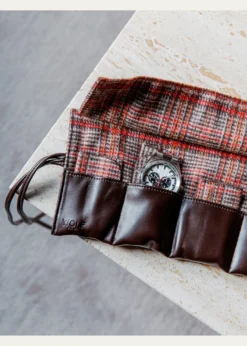 WOLFx WM Brown 6-Piece Watch Roll Out