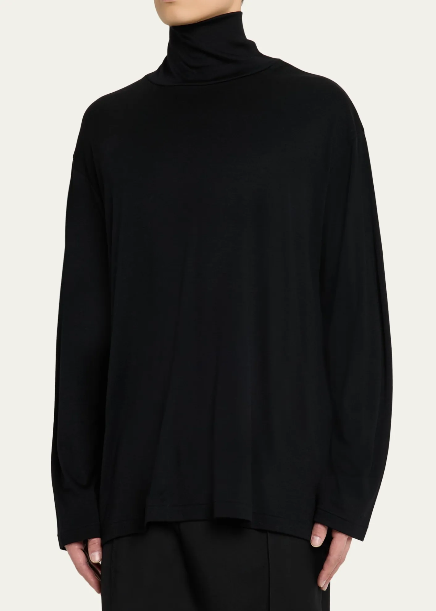 Yohji YamamotoMen's Wool Turtleneck Top