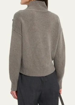 Yves SalomonButtoned Wool-Cashmere Sweater