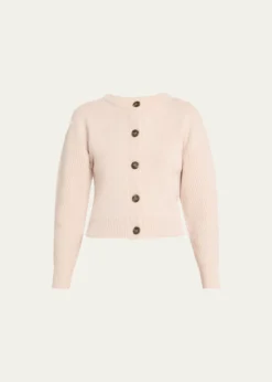Yves SalomonCashmere Wool Button-Front Cardigan