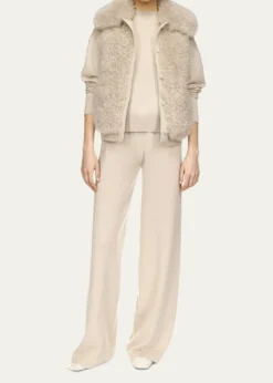 Yves SalomonCurly Shearling Vest