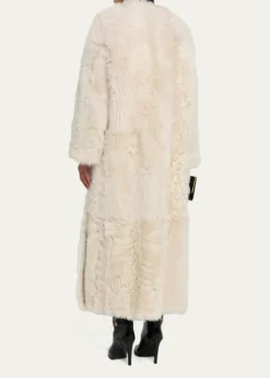 Yves SalomonLong Toscana Lamb Shearling Coat