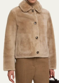 Yves SalomonShort Lamb Shearling Jacket